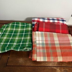 Four Tablecloths